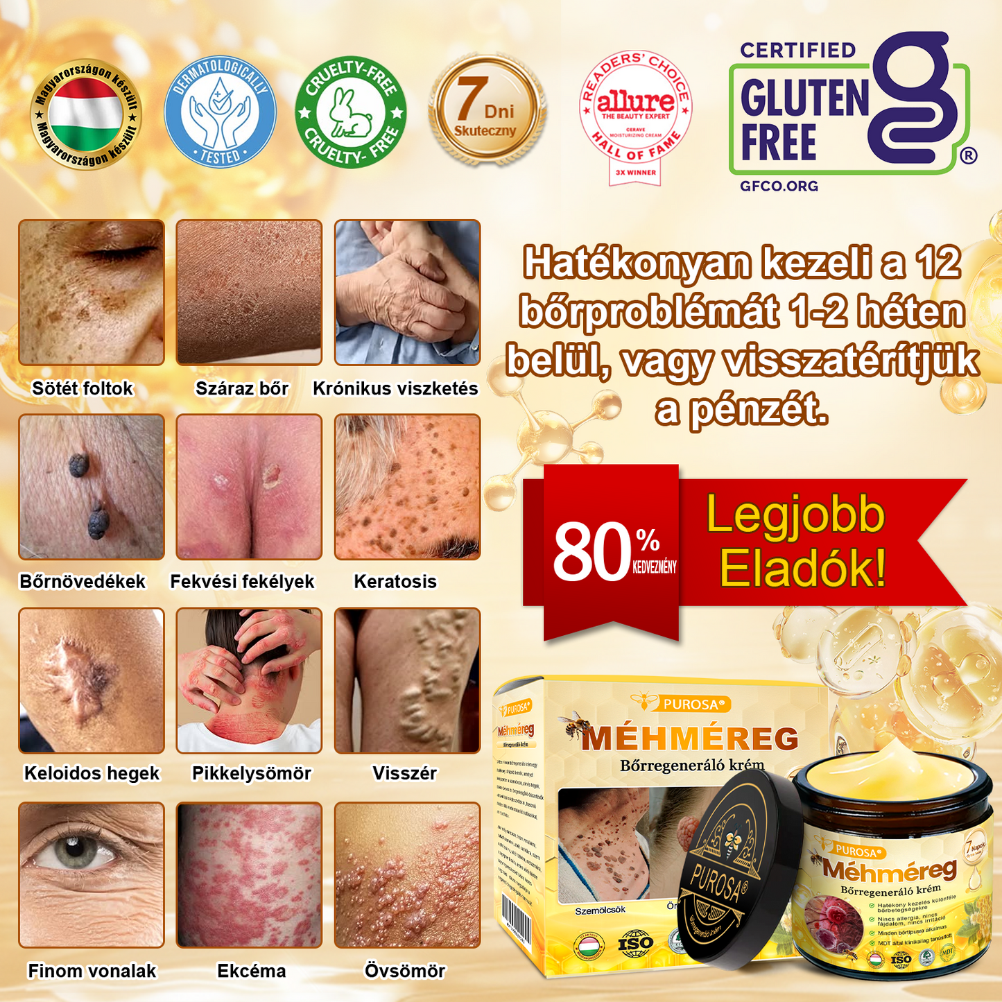 ✨ 🎁 Már csak az utolsó 5 doboz maradt! Korlátozott ideig extra 50% kedvezmény! Ragadd meg a lehetőséget a bőröd újjászületéséhez ✨Ha most lemaradsz, legközelebb csak jövőre lesz esélyed!